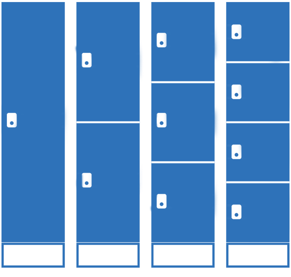 Cubicles Ντουλάπια Lockers